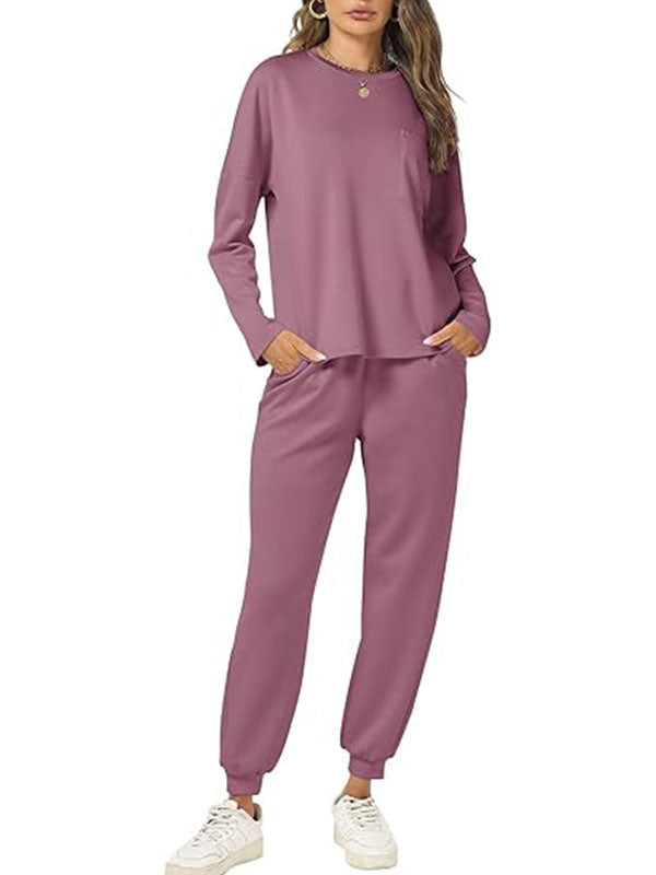 Women 2024 Sweat Matching Sets 2 Piece (BUY 2 FREE SHIPPING)