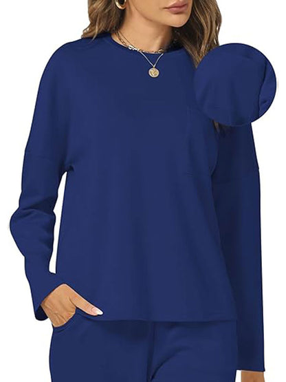 Women 2024 Sweat Matching Sets 2 Piece (BUY 2 FREE SHIPPING)