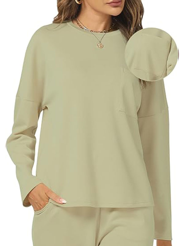 Women 2024 Sweat Matching Sets 2 Piece (BUY 2 FREE SHIPPING)