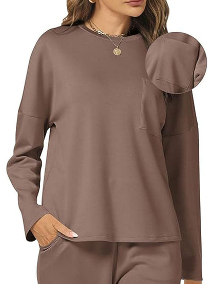 Women 2024 Sweat Matching Sets 2 Piece (BUY 2 FREE SHIPPING)