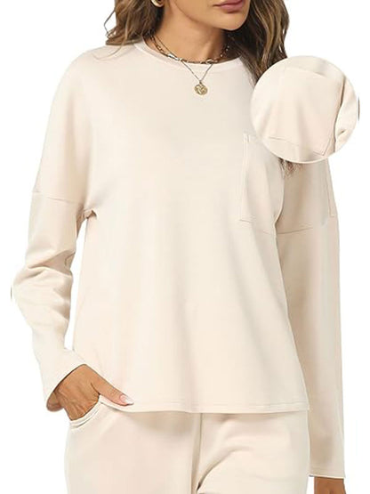 Women 2024 Sweat Matching Sets 2 Piece (BUY 2 FREE SHIPPING)