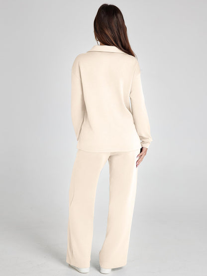 Women's 2 Piece Sets Outfits Casual Long Sleeve Sweatsuits  Sets (Same as in the video)