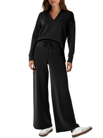Women's 2 Piece Sets Outfits Casual Long Sleeve Sweatsuits  Sets (Same as in the video)