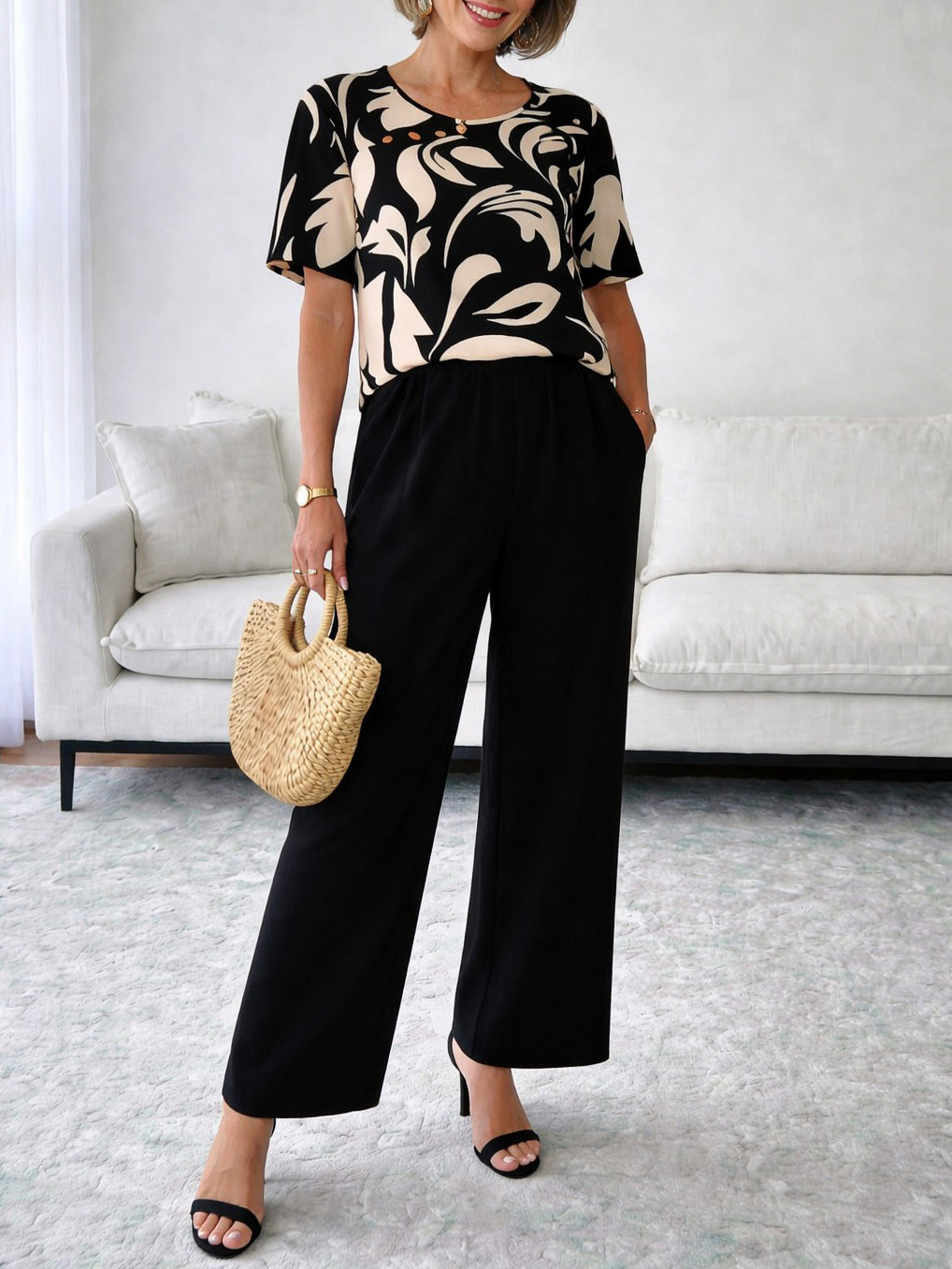 Elegant Two-Piece Set for Women (2 Color Options)