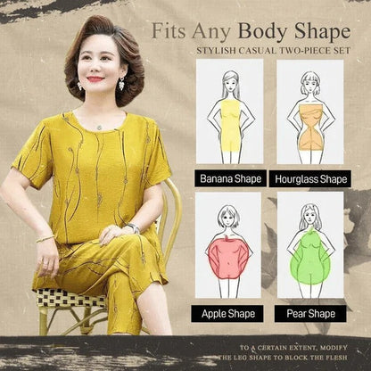 Temperament Two Piece Casual Elegant Suit