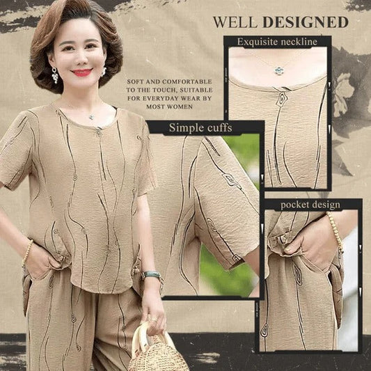 Temperament Two Piece Casual Elegant Suit